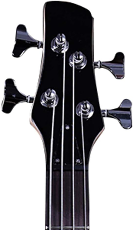 Exquisite Stylish IB Bass Guitar with Power Line and Wrench Tool (White)