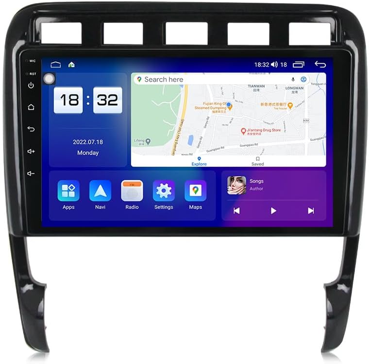 Car Stereo Radio for Porsche Cayenne 2002-2010 4+64G…