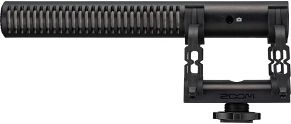 Kellards Zoom ZSG-1 On-Camera Shotgun Microphone Bundle with Vello V-Rig 4.1