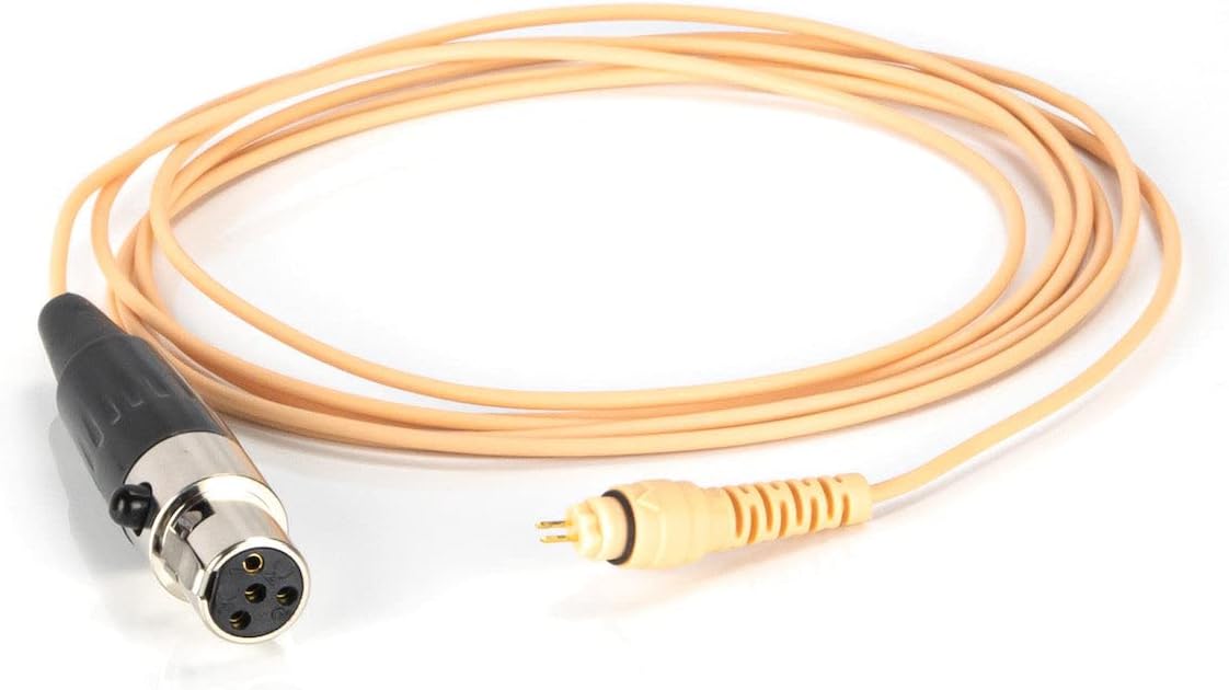 Thor Hammer SE-11 Single Ear Headset Microphone TA4F for Shure HM-SEO11-T-TA4F (Tan)