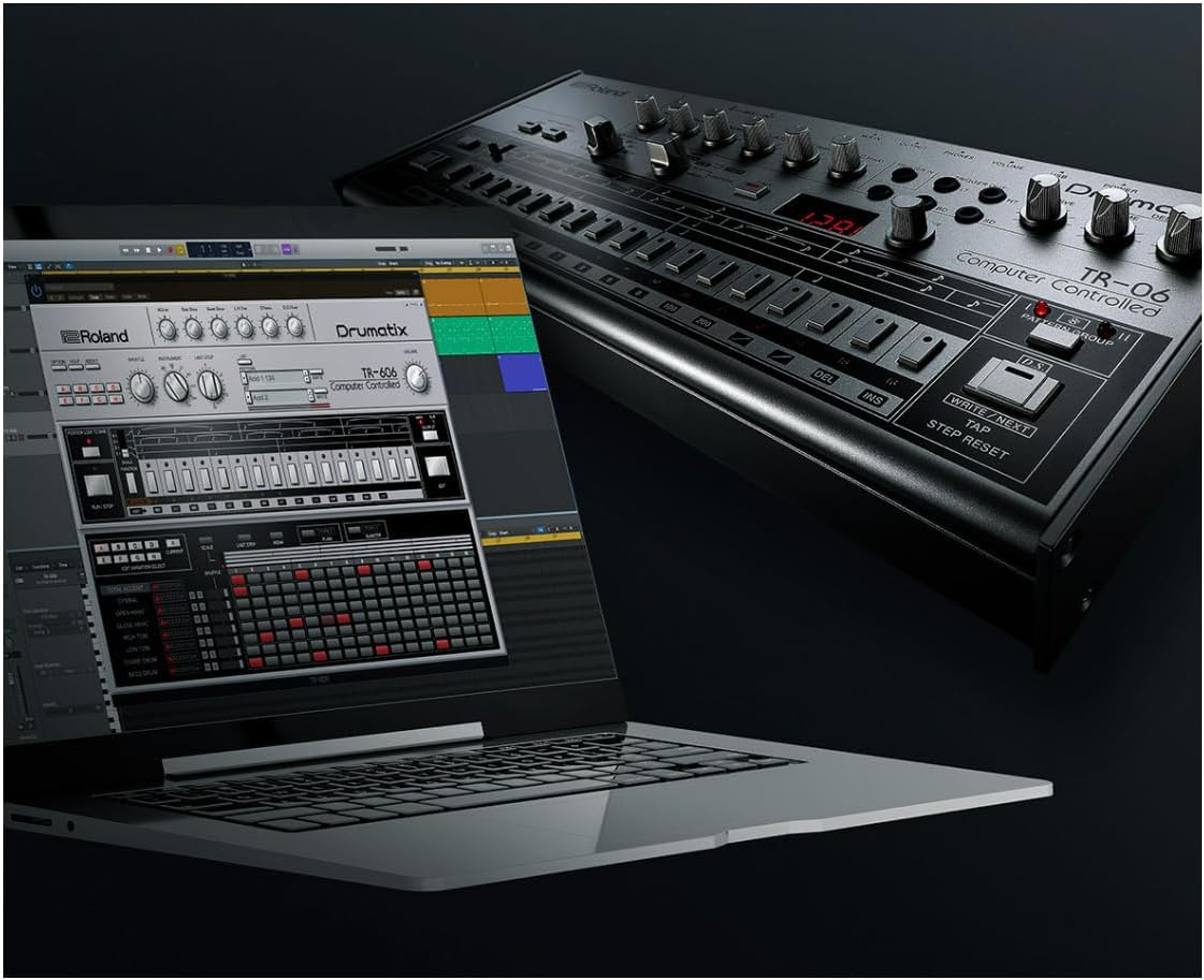 Roland TR-06 Boutique Compact Drum Machine with Modern Upgrades