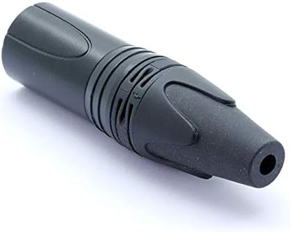 Davitu Electrical Equipments Supplies - 100pcs/lot 4 Pin XLR Male/Female MIC Cable Wire Connector Nickel Plated 4 Pole XLR Plug Microphone Jack Socket s - (Color: 100pcs Male)