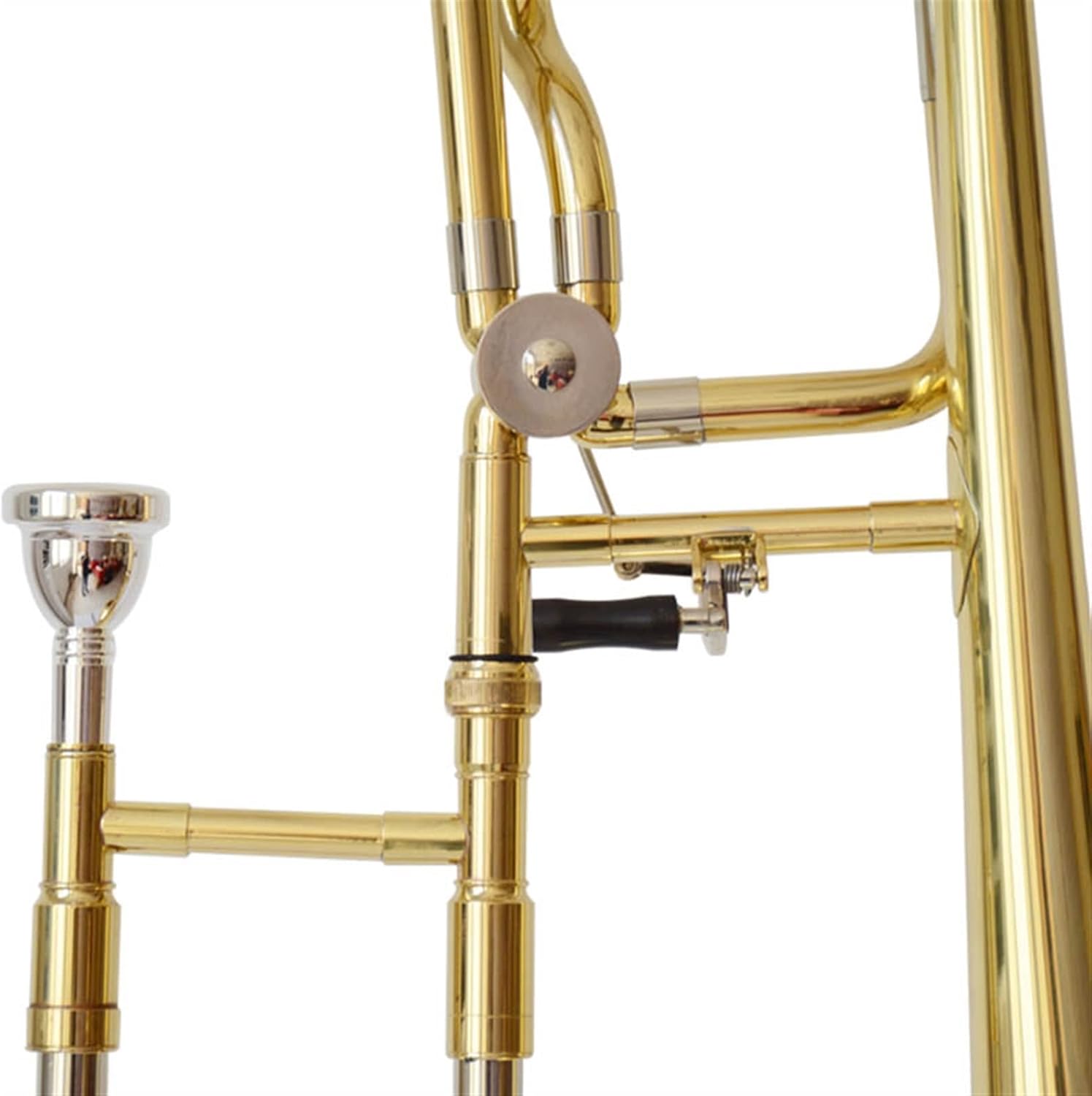 TSTS B-Flat Tenor Trombone Imitation Gold Paint Treatment Beginner Trombone
