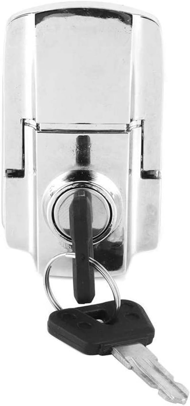 Motorcycle Rear Trunk Lock Anti?Theft with 2 Keys Modification Accessories Fit for Big Sheep