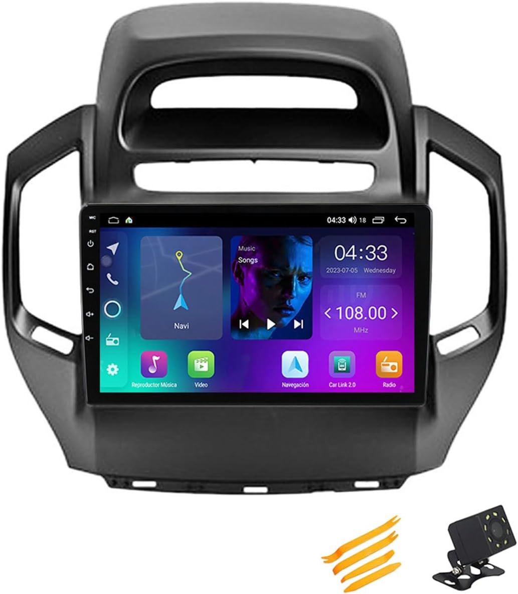 9In QLED Android 13 Car Stereo Bluetooth CarPlay 2 DIN Touch Screen Compatible with Geely GC6 20142016, Navigation, Android Auto, FM RDS, SWC, 4 Core 1G+32G