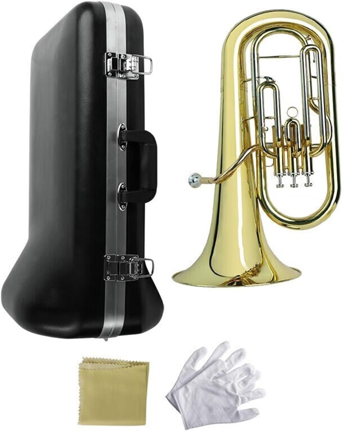 Euphonium B Flat Major Three Key Professional Brass Instrument Euphonium All-brass Instrument