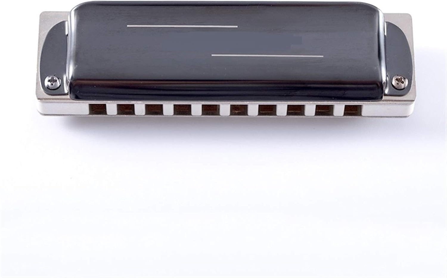 SUOFEILAIMU Harmonica Diatonic 10 Holes Blues Key of A Bb C D E F G Mouth Ogan Musical Instrument Blues Harp Harmonica (Color : Key of B)