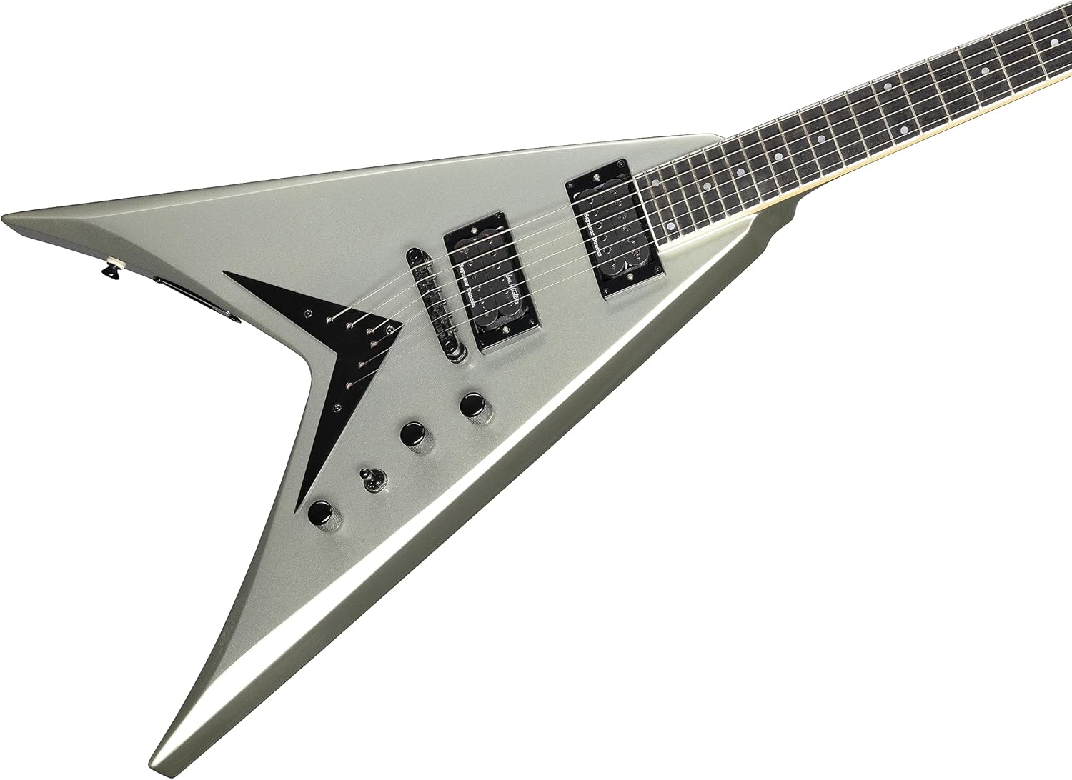 Kramer Dave Mustaine Vanguard, Silver Metallic with Case