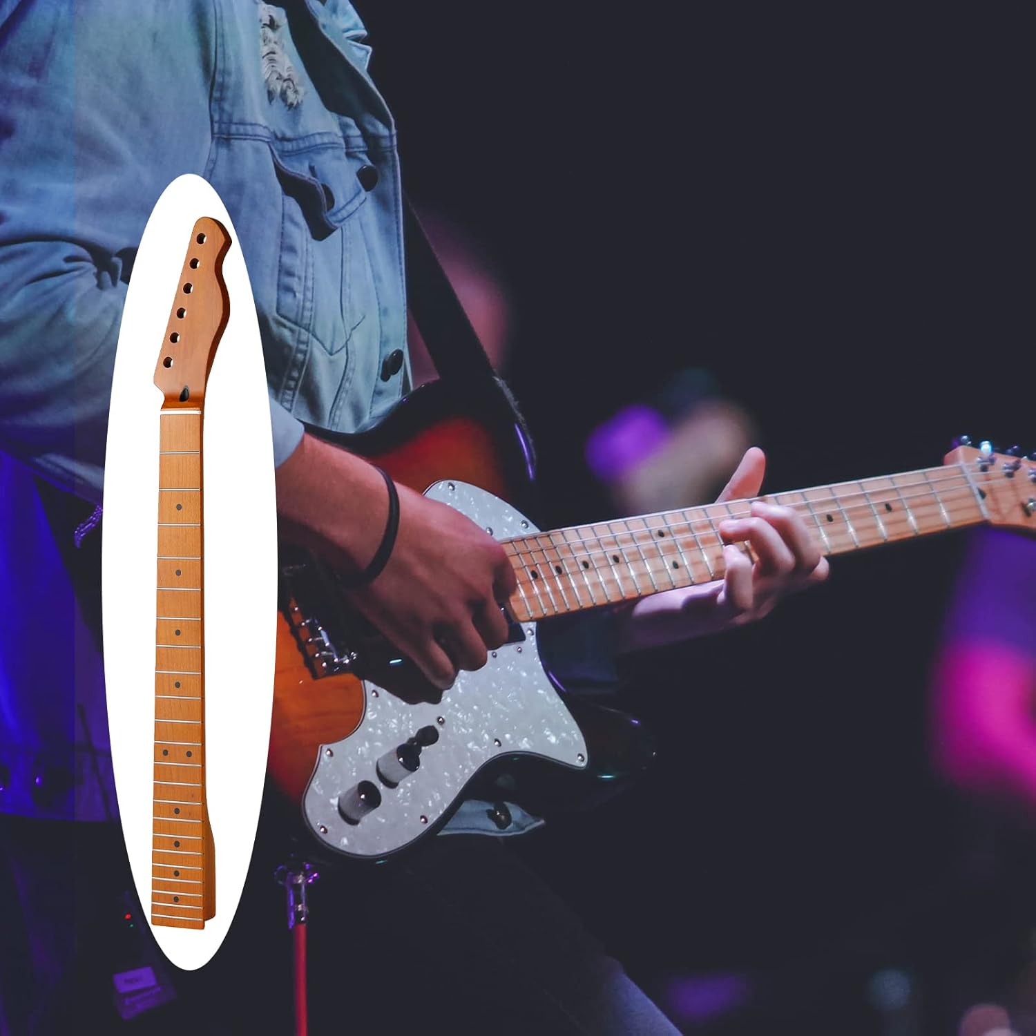 22fret Yellowish Matte 9.5