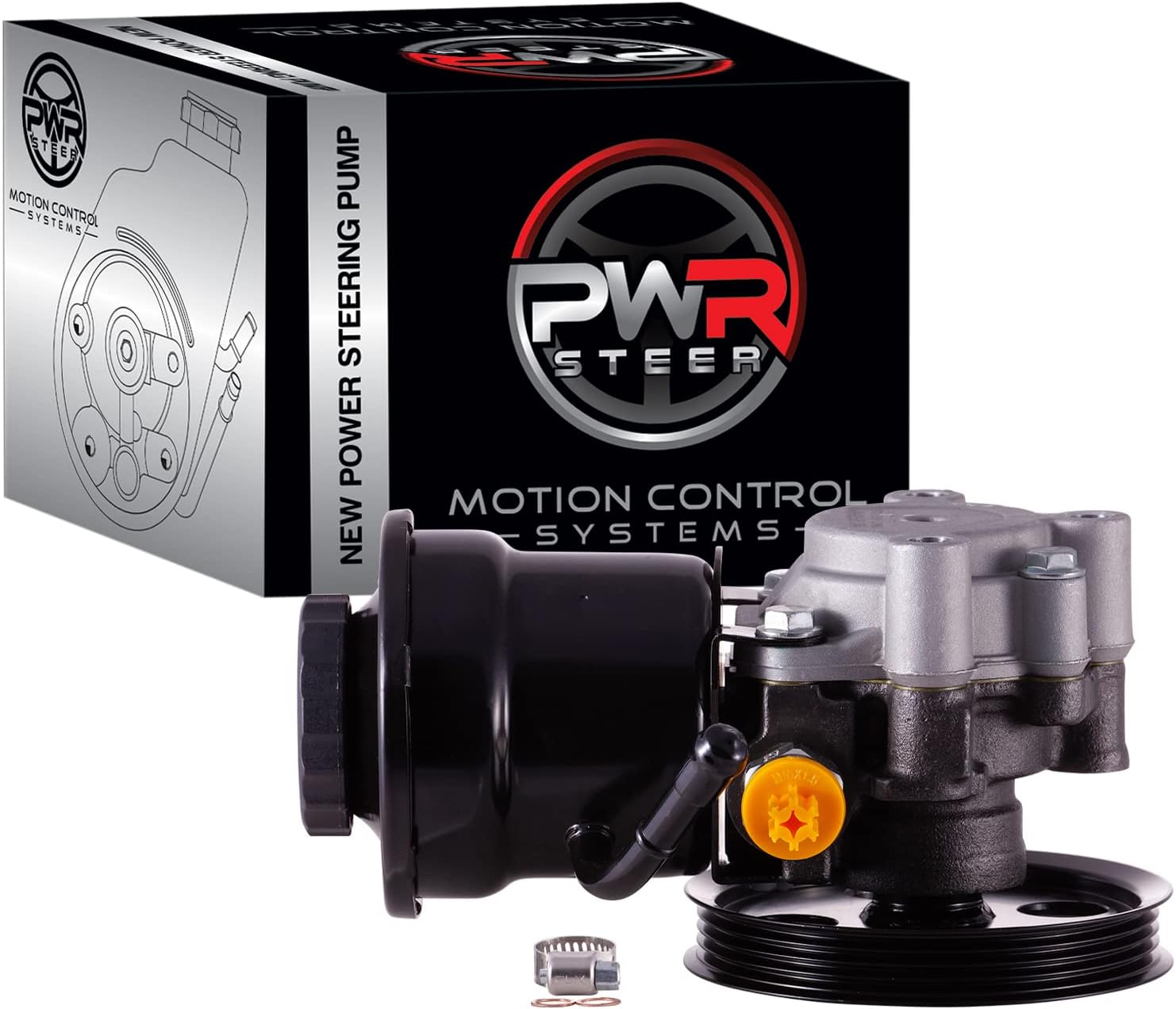 60-5114PR Power Steering Pump | Fits 2000-98 Toyota Tacoma, 2001-97 Tacoma, 2000-96 4Runner