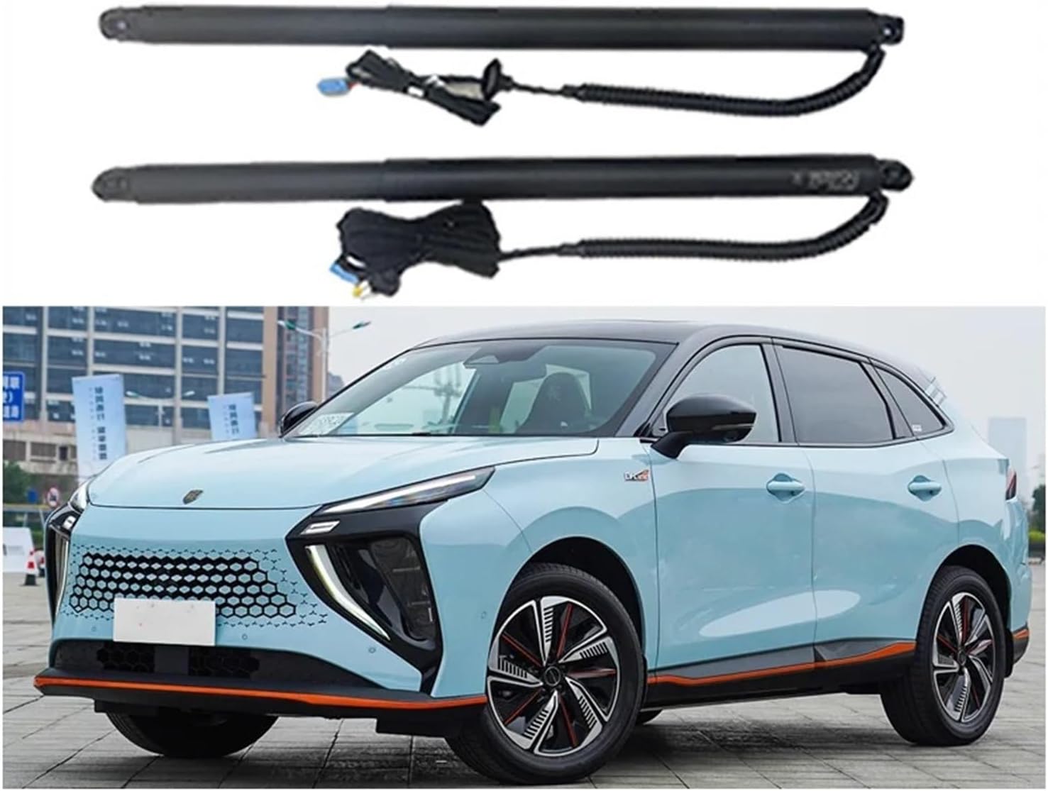 Car Electronics Tailgate Smart Electric Accessories Tail Gate Lift Compatible with Dong Feng Forthing Thunder 21-22 Trunk Spring Foot Sensor(with Kick Senor)