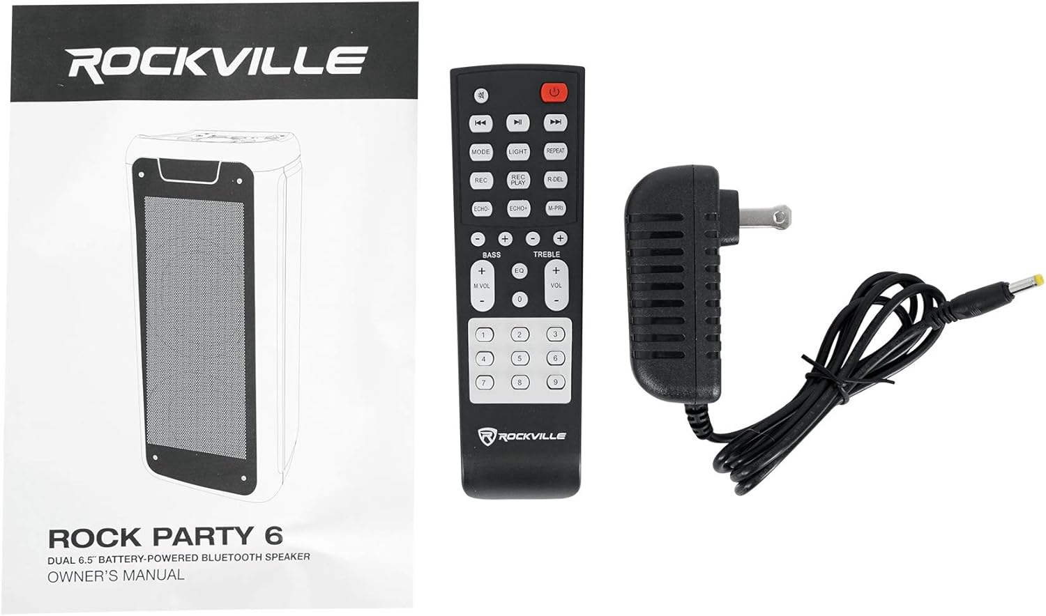 Rockville Rock Party 6 Bundle: Dual 6.5