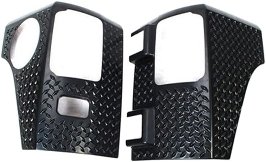 2pcs Rear Corner Armor Tail Light Guard + Black ABS for Jeep for Wrangler 2018-2022 2RCATLGF2JWJBA