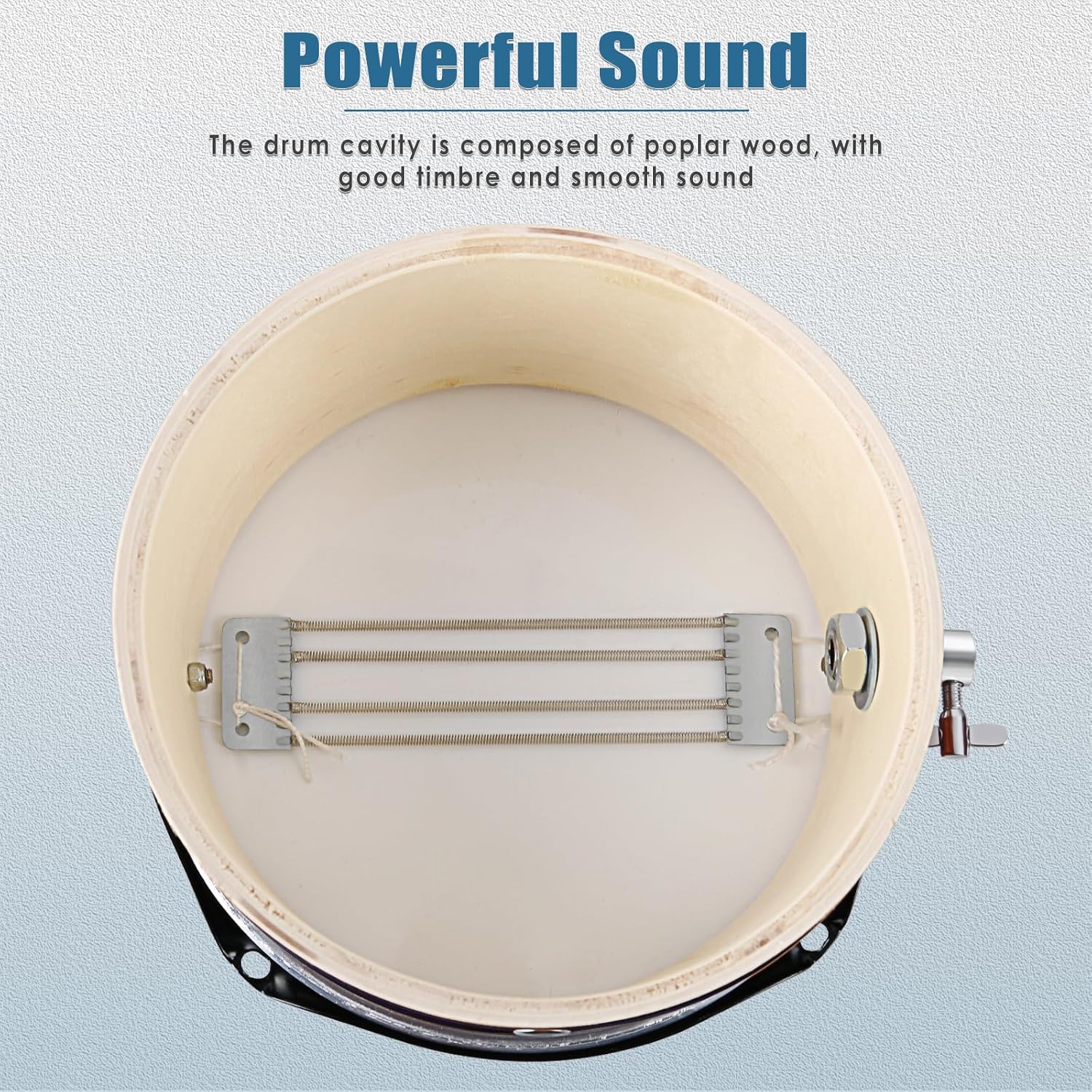 EASTROCK Drum Set, 3 Piece 14'' Drum sets for Drummer,Beginner, Drum Set for 5-7 Years Old with Adjustable Throne,Cymbal,Pedal,Drumsticks(Blue)