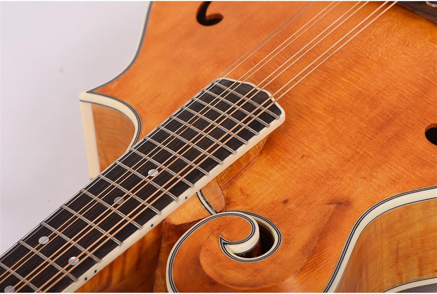 Adult Mandolin Musical Instrument Mid-bass Mandolin Low Eight Strings Handmade All Solid