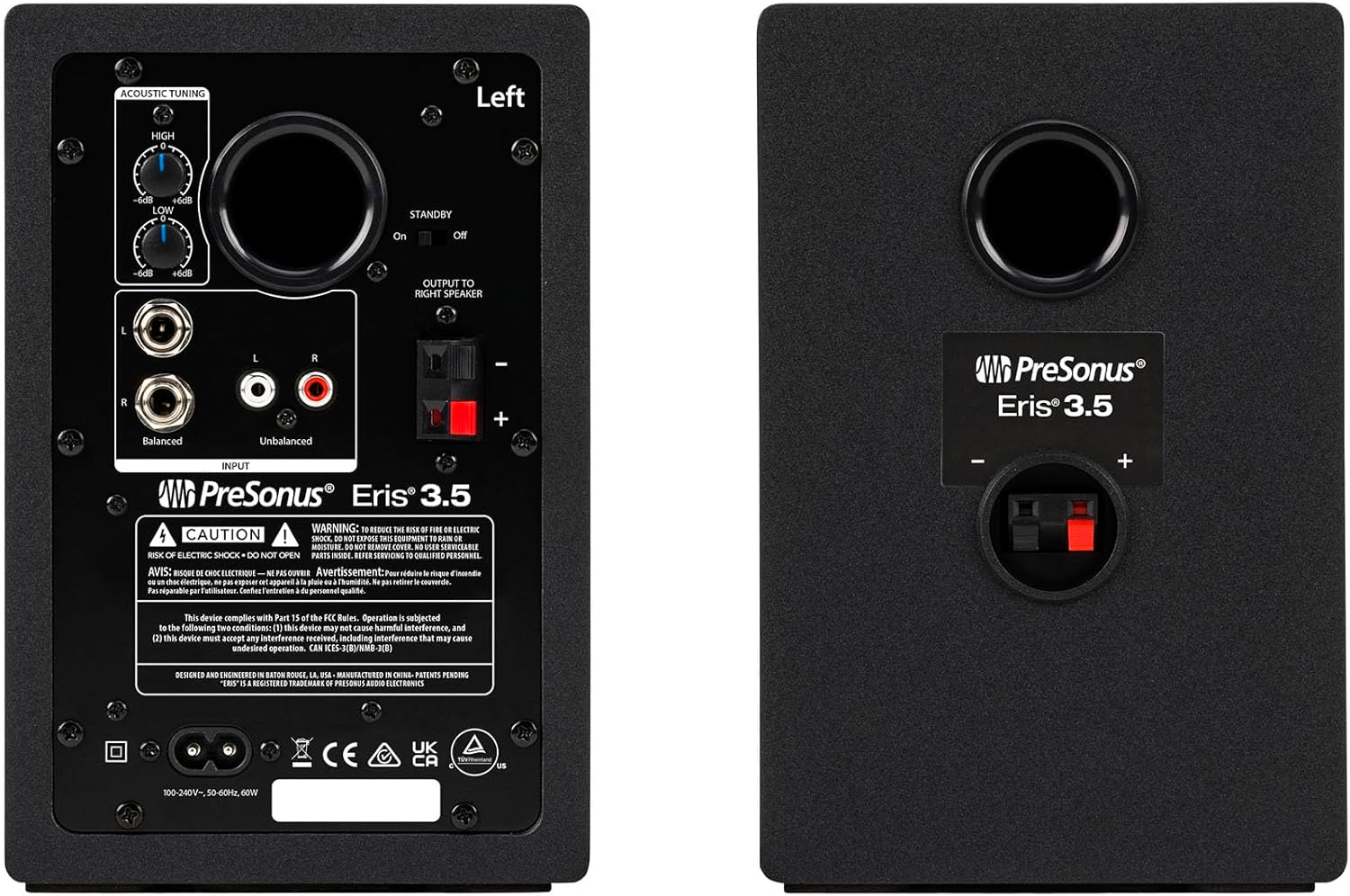 Audiosavings Bundle: Pair Presonus Eris 3.5 2nd Gen 3.5