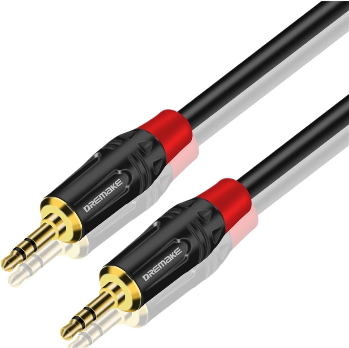 TRS 3.5mm Audio Cable Auxiliary Input Adapter Male To Male AUX Cord for Headphones Car Home Stereos Speaker(0.5m)