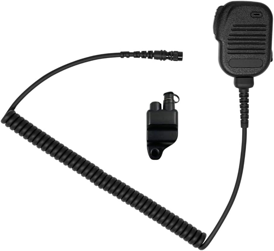 Sheepdog Sierra Speaker Microphone, Quick Disconnect (QD), Compatible with Harris XG-15, XG-25, XG-75, XL45P, XL95P