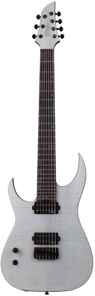 Schecter KM-7 MK-III Legacy 7-string Left-handed Electric Guitar -Transparent White