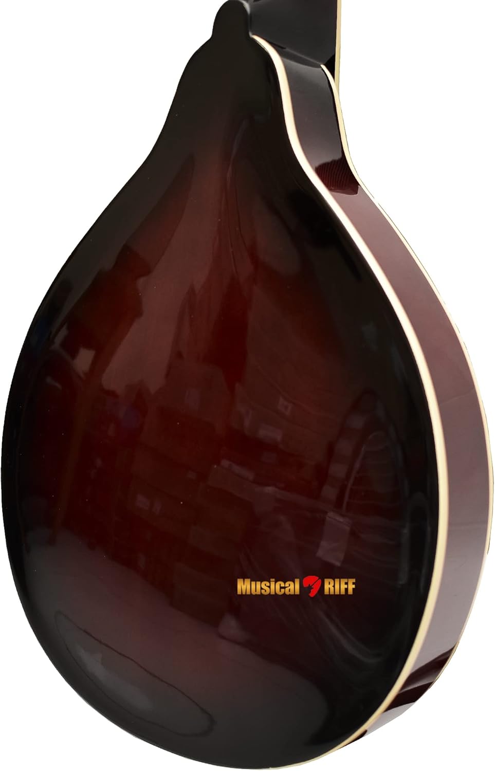 Stagg M50E Acoustic-Electric Bluegrass Mandolin with Nato Top - Redburst