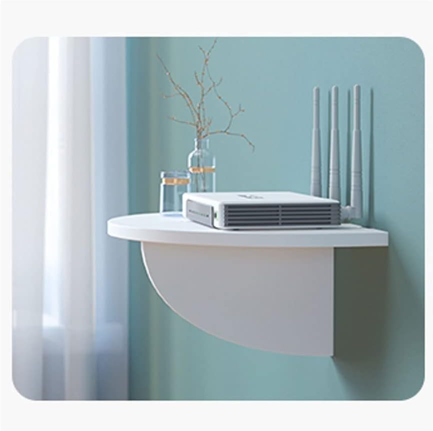 Single Floating DVD DVR Shelf, Cable Box Shelf, Floating Wall Mount Shelf, Wall Mount Shelves (Color : A)