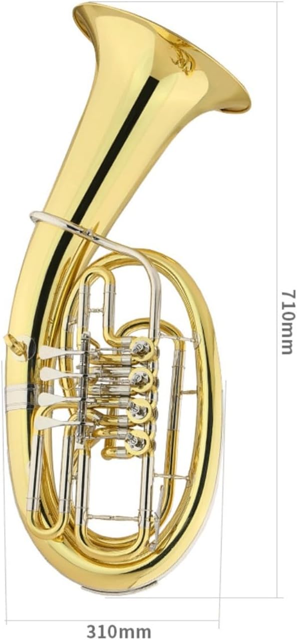 Flat key Euphonium for professional performance