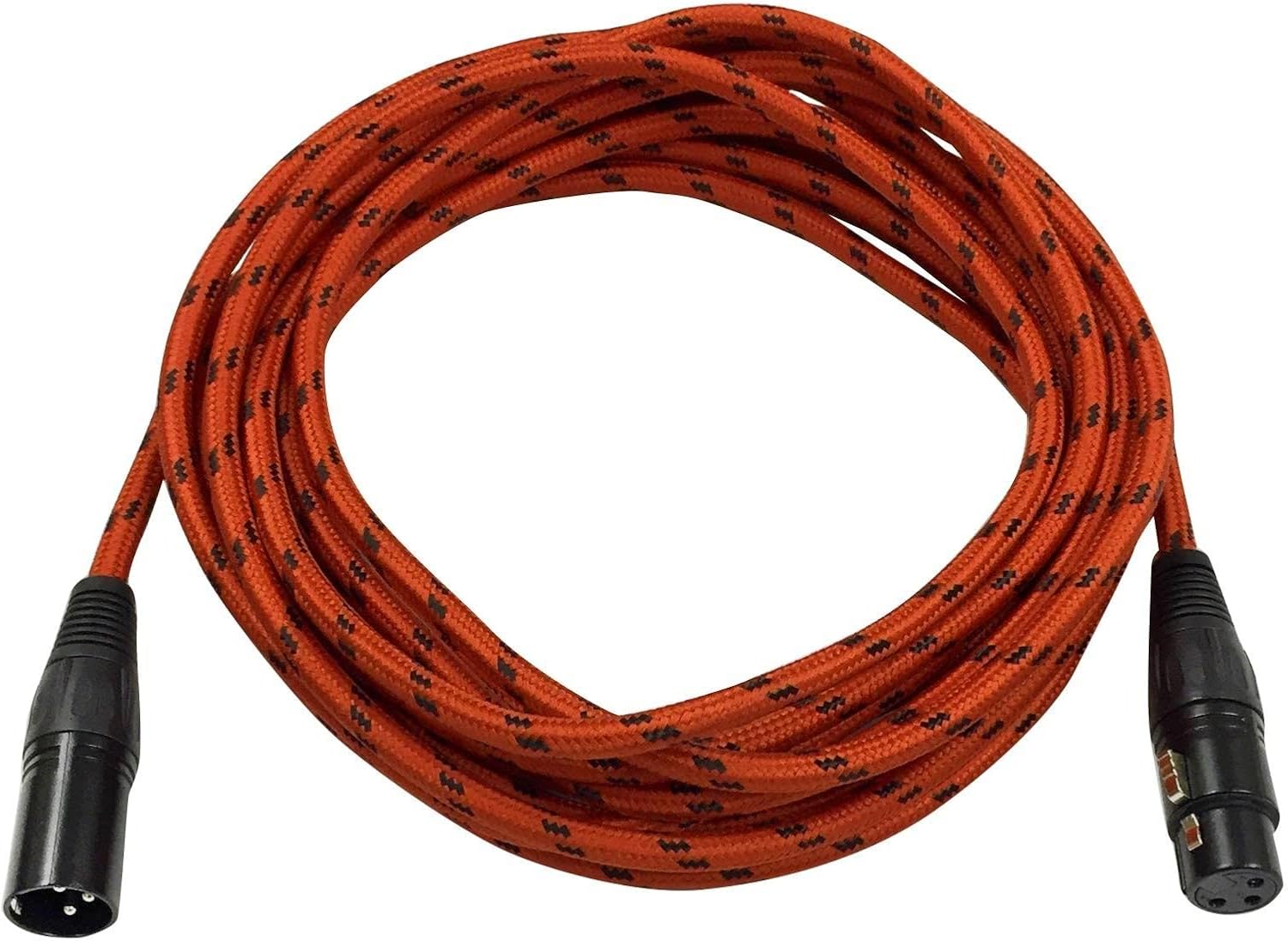 Accessories Pack 20ft Red XLR Cables 2 Pack + Case + Mic Holsters