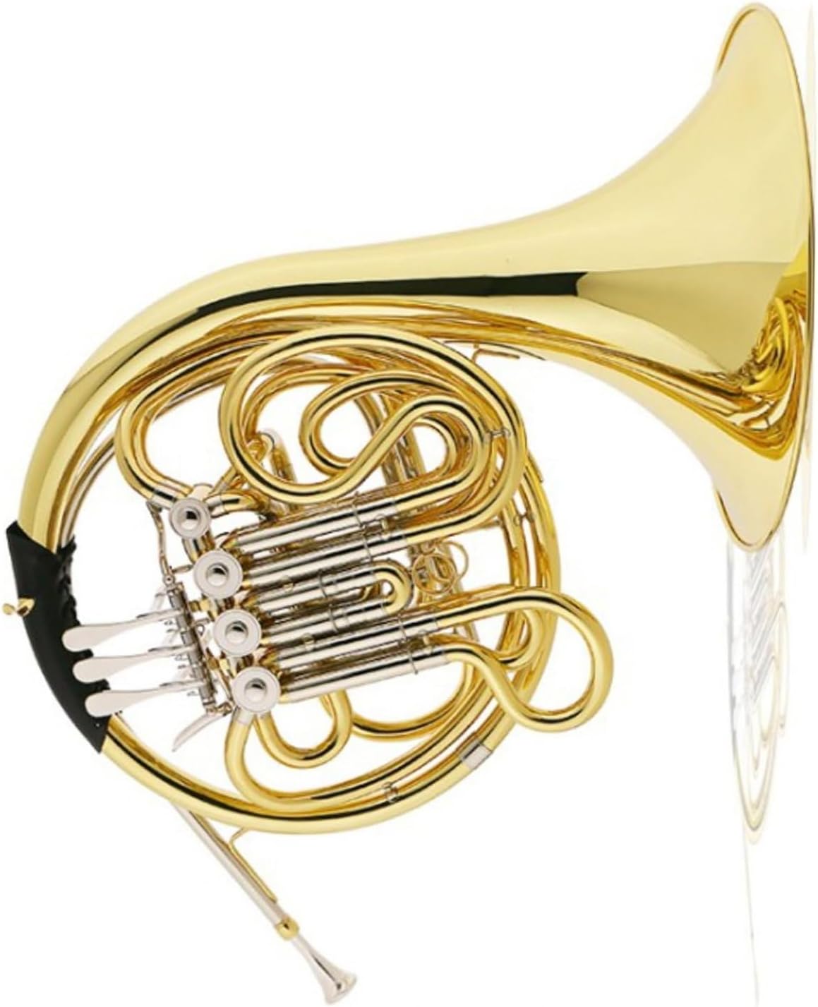 Bb double row 4 keys French horn lacquered gold