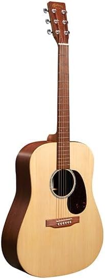 Martin D-X2E Dreadnought Acoustic-electric Guitar - Figured Mahogany Pattern