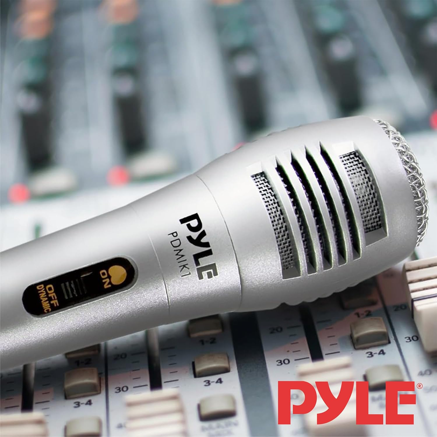 Pyle Professional Dynamic Microphone - 24-Pack Unidirectional Handheld Mic with Built-in Pop Filter, High Signal Output, 6.5 ft. XLR Audio Cable, Ideal for Stage, Karaoke & Studio Performances