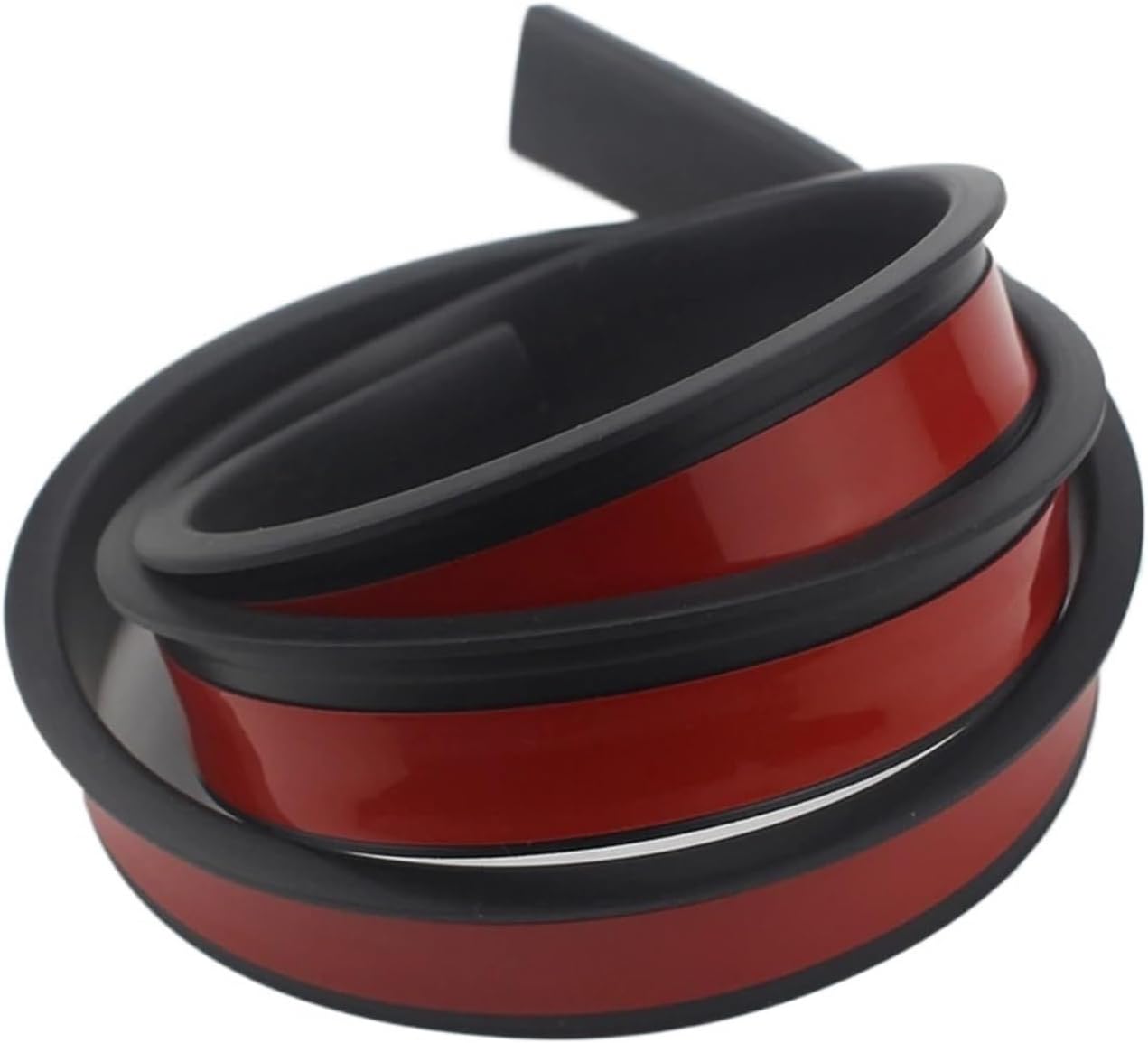 fender flares universal car， Universal 2pcs 6.5cm width-1.5M length Widening Car Fender Flare Extension Wheel Eyebrow Rubber Trim Protector Stripe Black