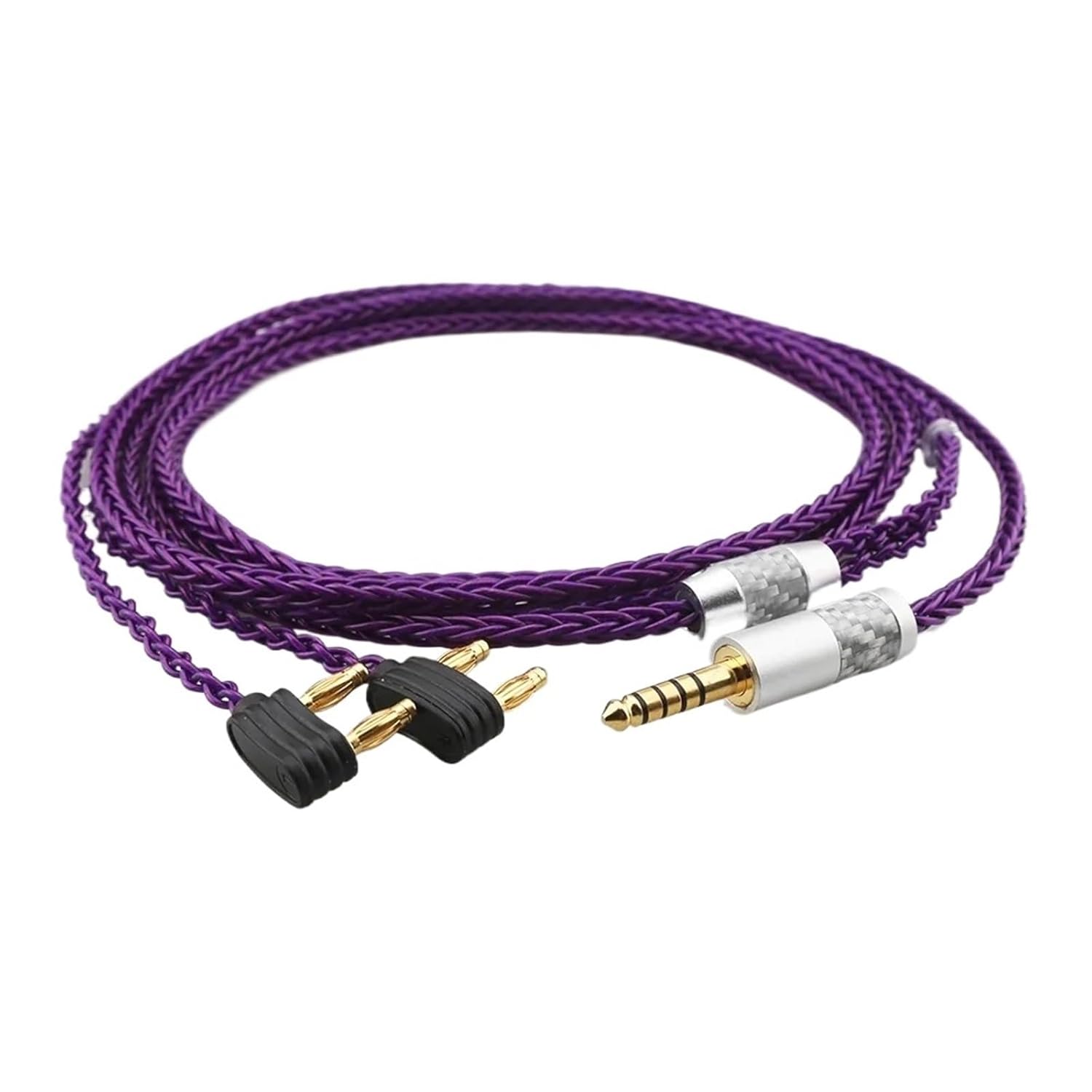 HiFi Silver Plated Earphone Cable for 800s ud701 The Composer Headphone(XLR 4 Pole Male,5m)