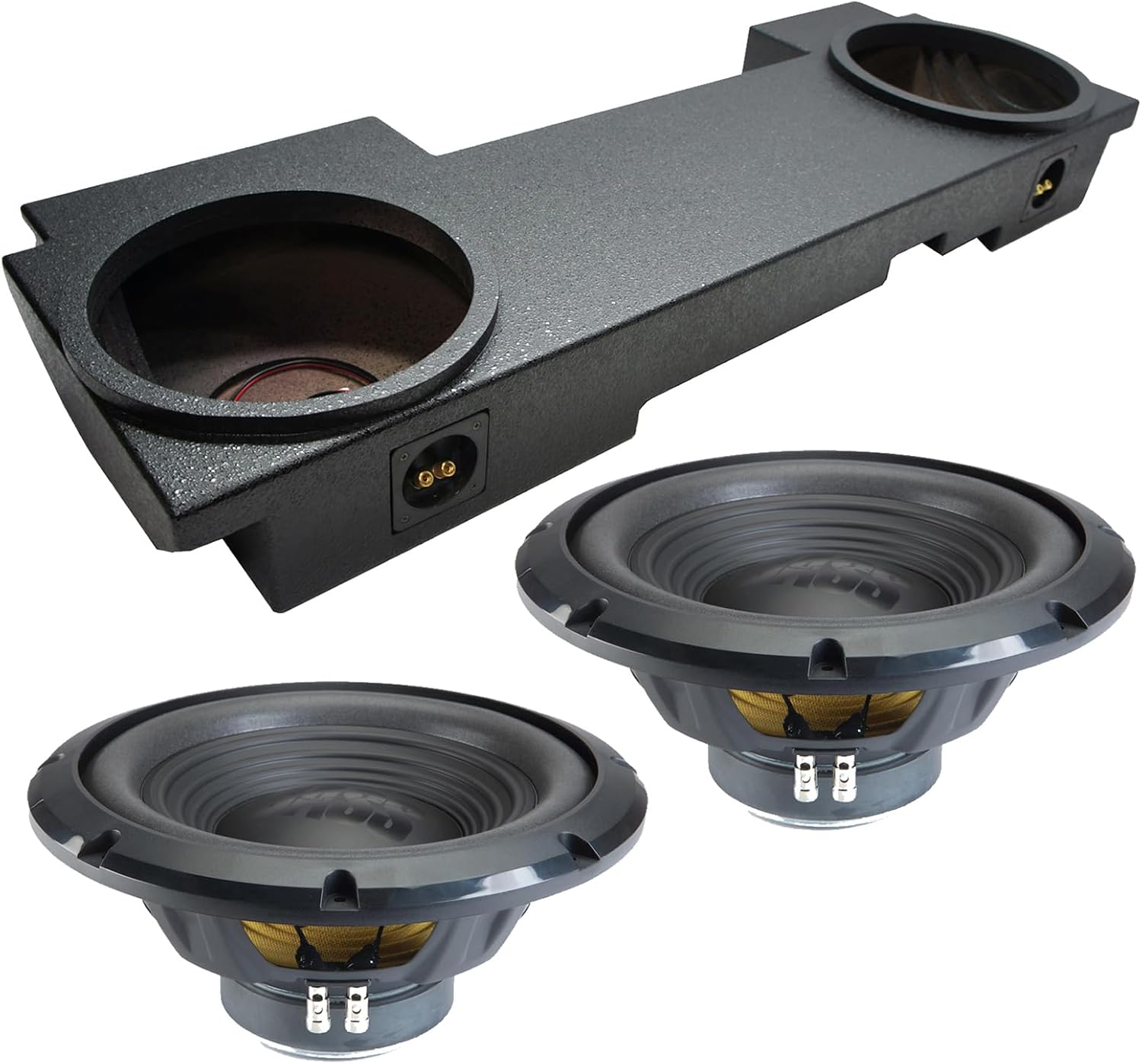 Alpine Compatible with 02-13 Chevy Avalanche Sealed Dual 12