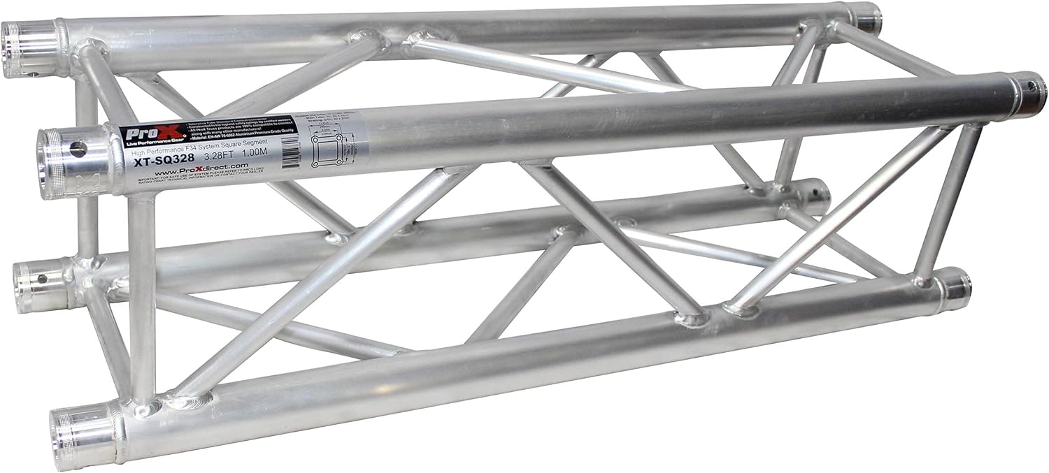 ProX XT-SQ328 3.28 Ft - 1.00 M F34 Square Truss Segment 2mm Wall