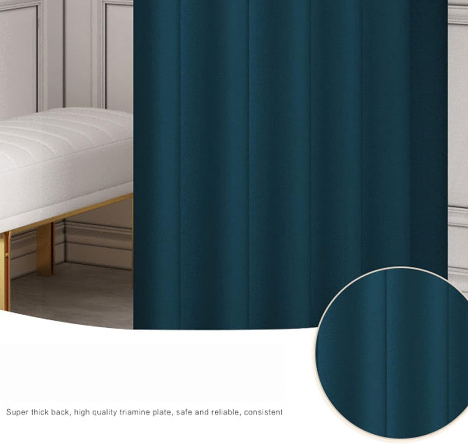 Wall-Mount Corner Fitting Room Spacious Fitting Room with Sunshade Changing Room Free-Standing Dressing Room Easy to Install