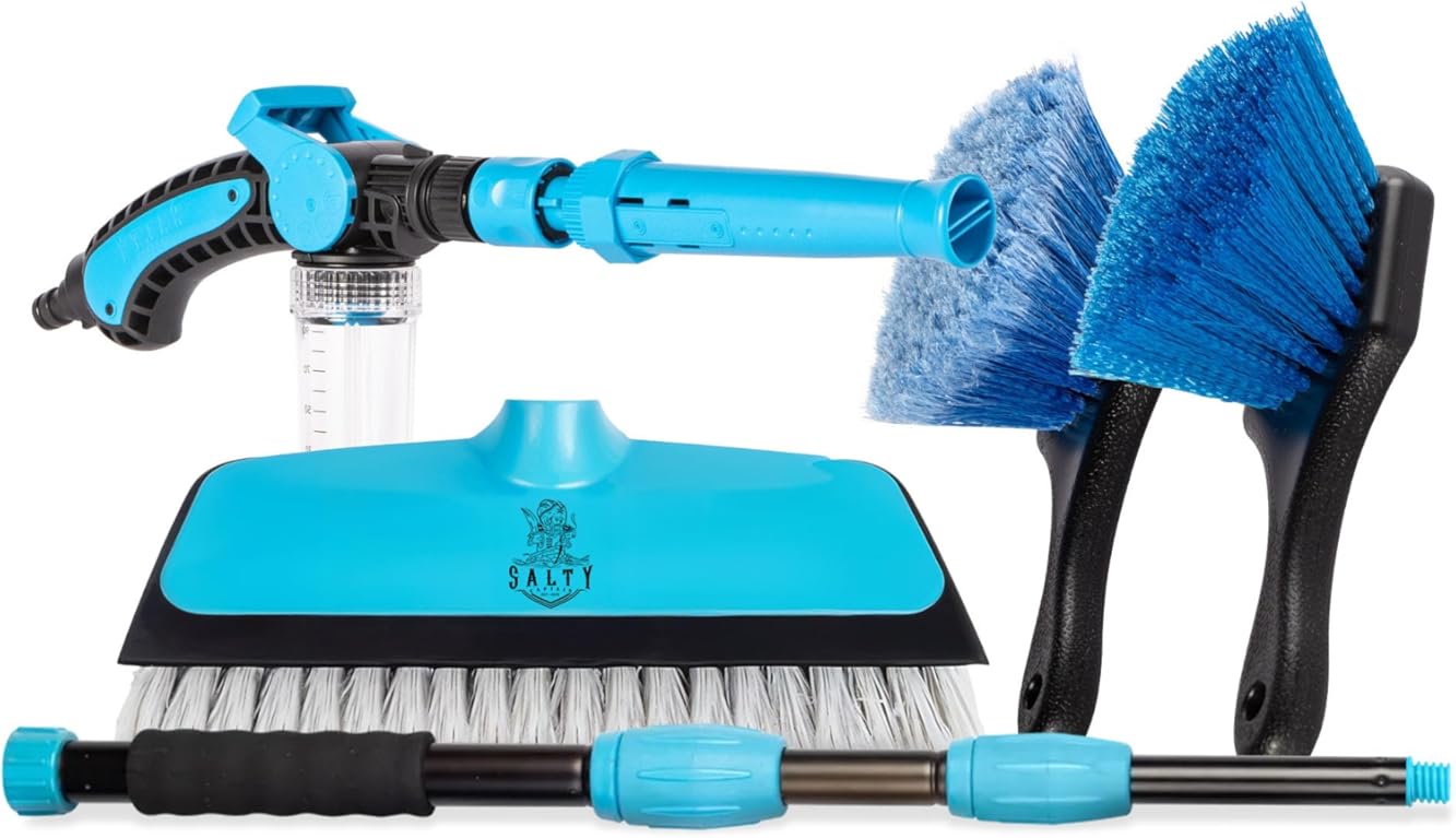 Salty Captain Musket + Extendable Brush + Hard & Sof Hand Brush