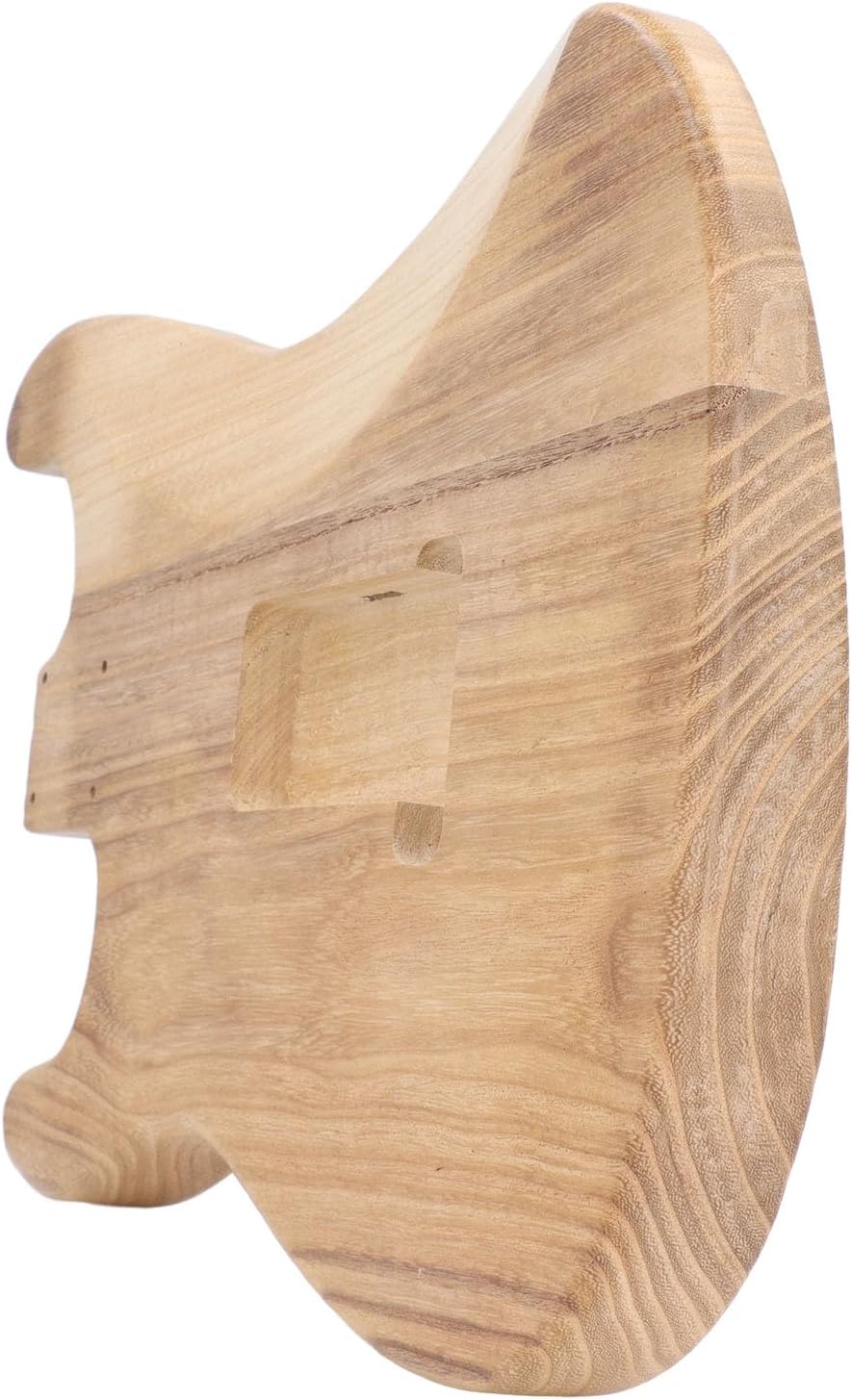 SSH Style Guitar Construction Unfinished Guitar Body with Smooth Glossy Finish for Professional Appearance Lightweight Paulownia Construction
