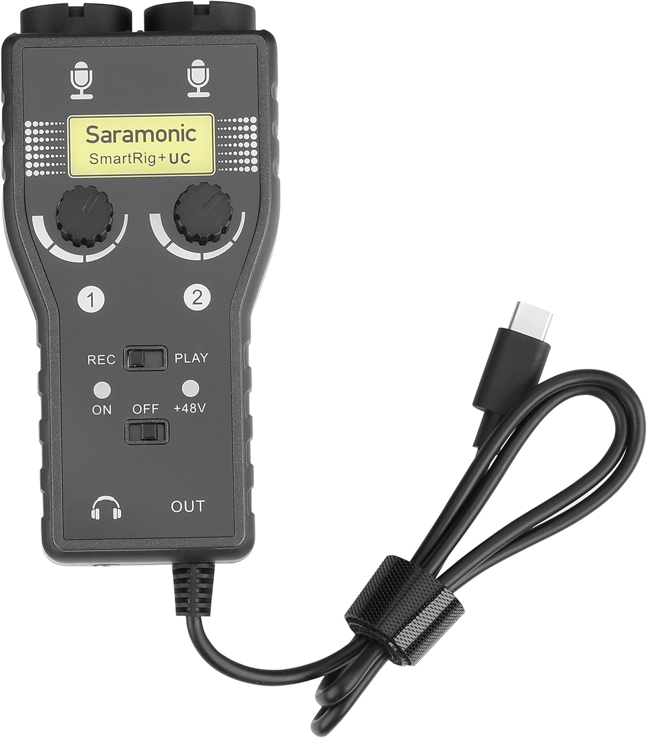 Saramonic SmartRig+ UC Two-Channel Audio Interface for USB Type-C Android Devices and PC's