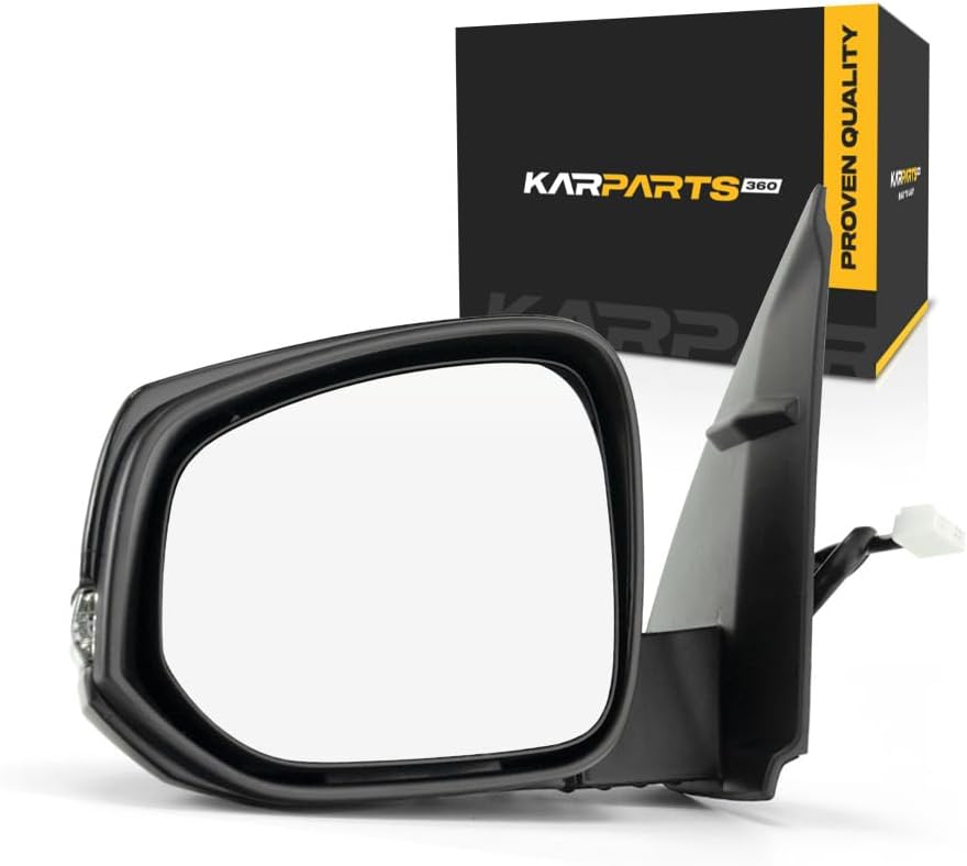 For Toyota Tacoma 2016 17 18 19 2020 Door Mirror Assembly Driver Side | Power | Heated | w/Signal | Replacement For 87940-04240 | TO1320349