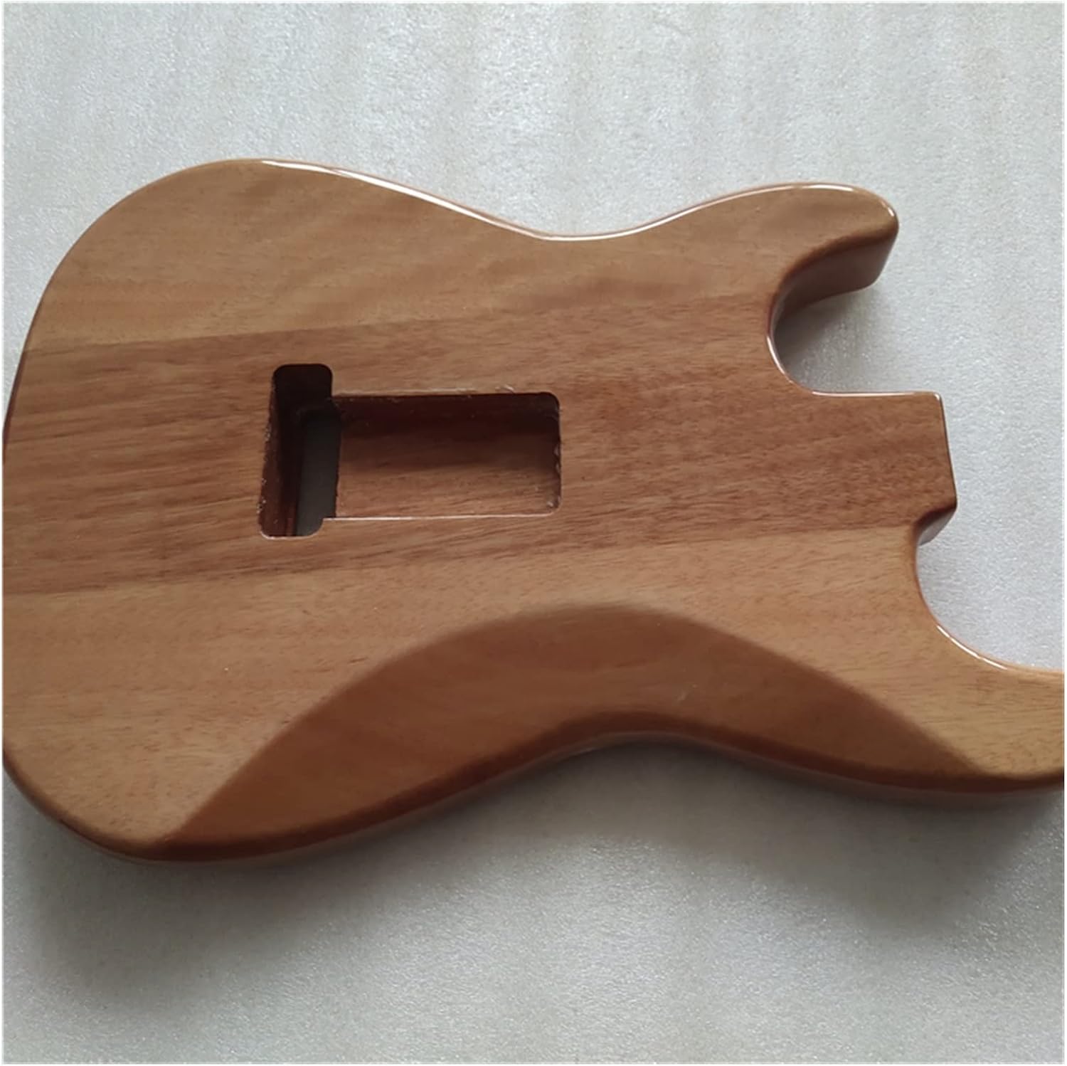 TSTS DIY Mahogany Guitar Body Handmade Electric Guitar Kit Guitar DIY Accessory