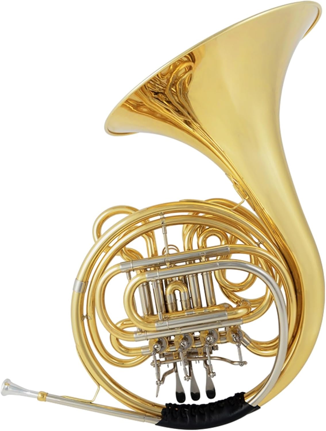 Brass French Horn Four-key Double Horn Professional Brass Instrument In F/Bb Tune