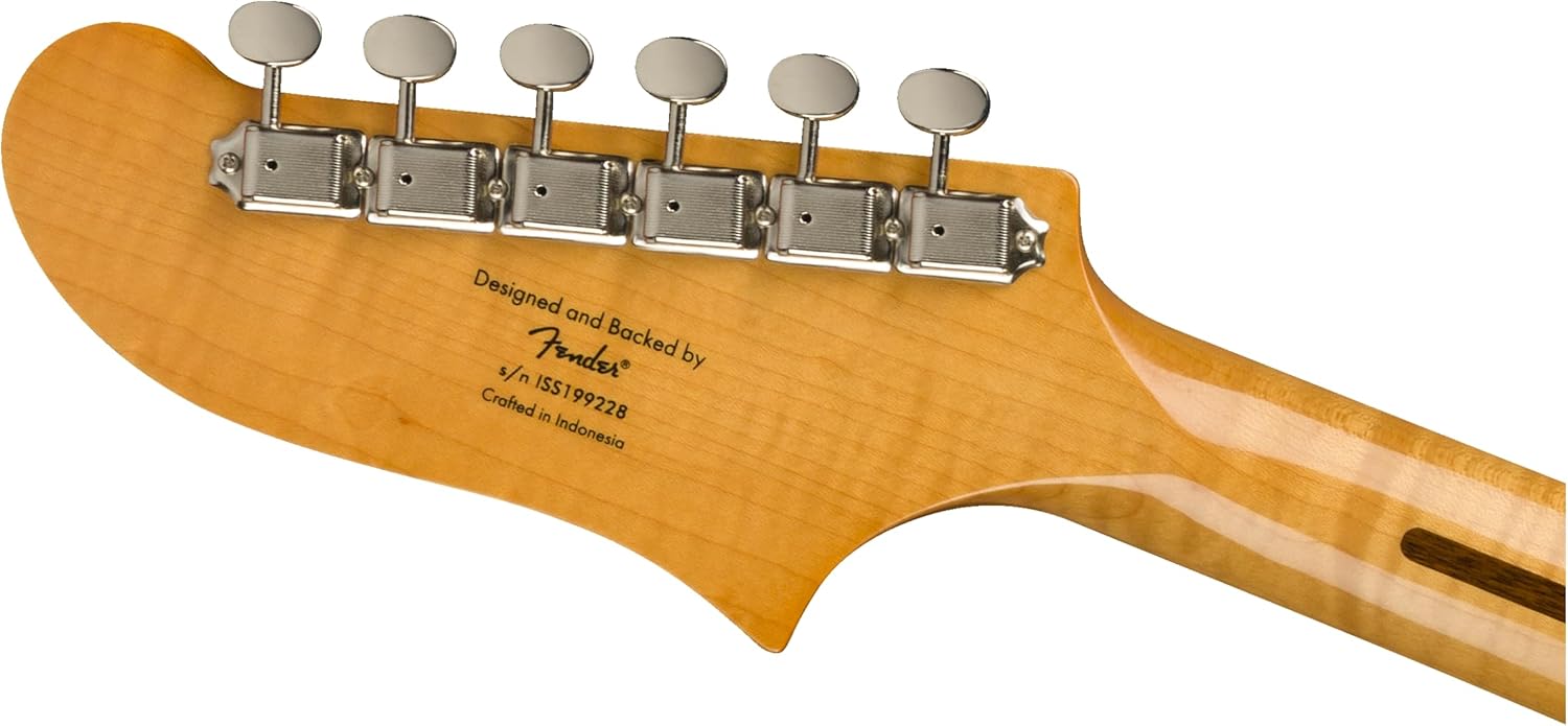 Squier Classic Vibe Starcaster Electric Guitar, with 2-Year Warranty, Natural, Maple Fingerboard