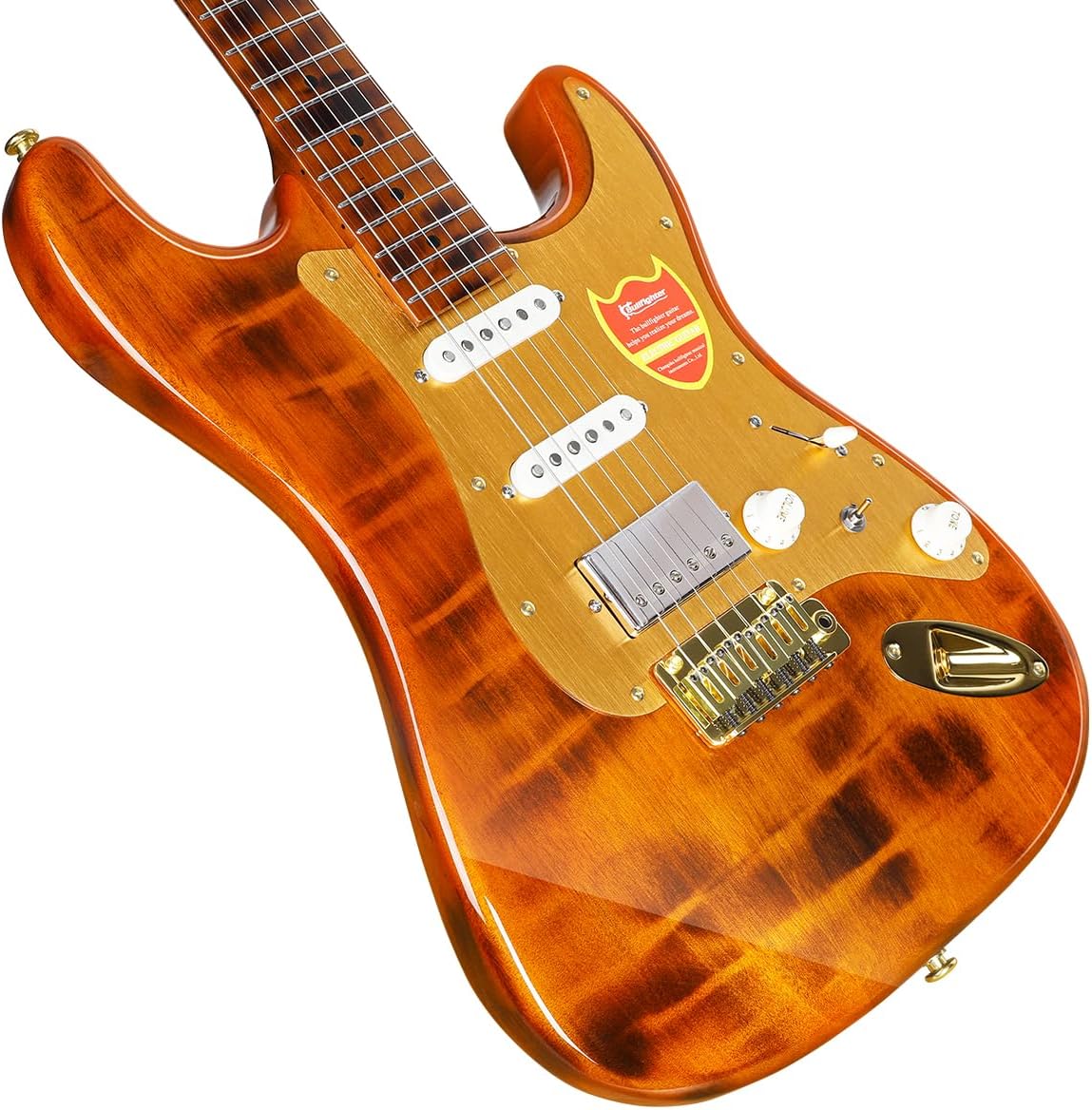 Bullfighter Electric Guitar Kit 39 Inch Full Size,6 Extra String, Picks, Gig Bag, Shoulder Strap, Cable (D190)