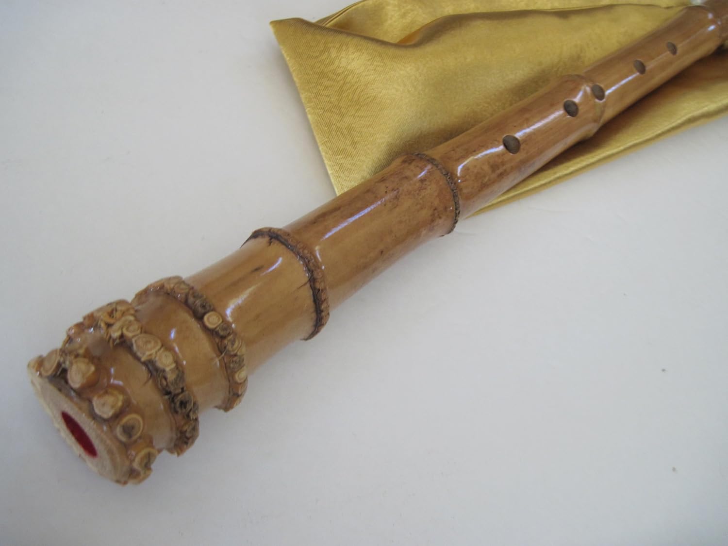 6 Hole Shakuhachi Dongxiao Bamboo Flute G Key Zen Instrument Kinko