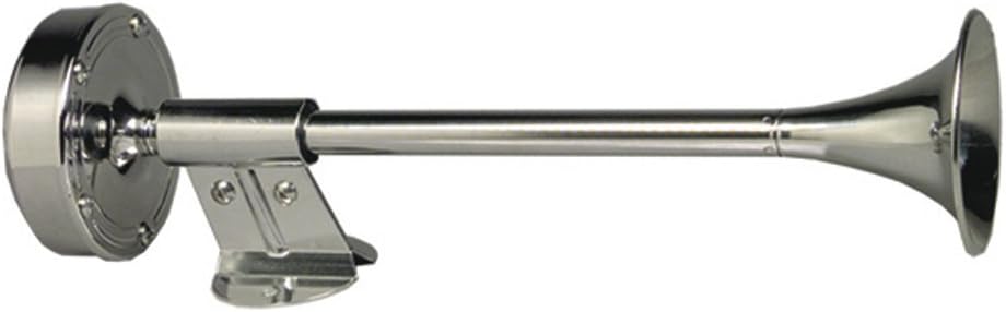 Ongaro Deluxe SS Shorty Single Trumpet Horn - 12V