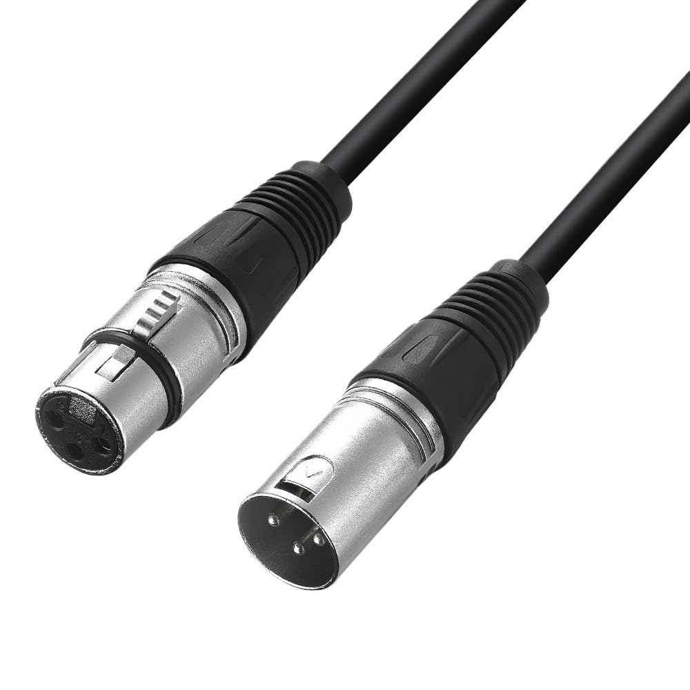 XLR Cable Male to Female M/F for Microphone Mixer TPE Material+OFC Copper 1m 1.8m 300CM 5m 10m 15m 20m(20m 66ft)
