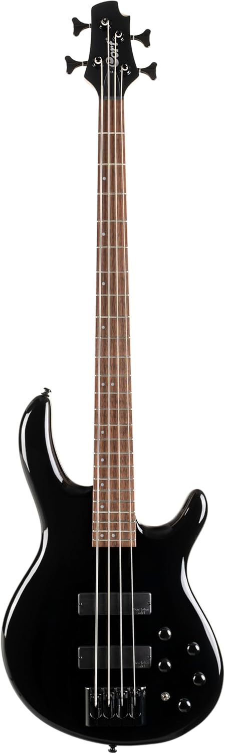 Cort Artisan Series C4 Deluxe 4-String Bass Black