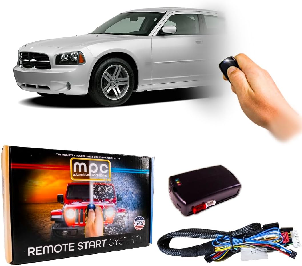 MPC Remote Start Kit Compatible with Dodge Charger 2006-2007 || Semi Plug & Play || Uses Factory Remotes || Premier USA Tech Support
