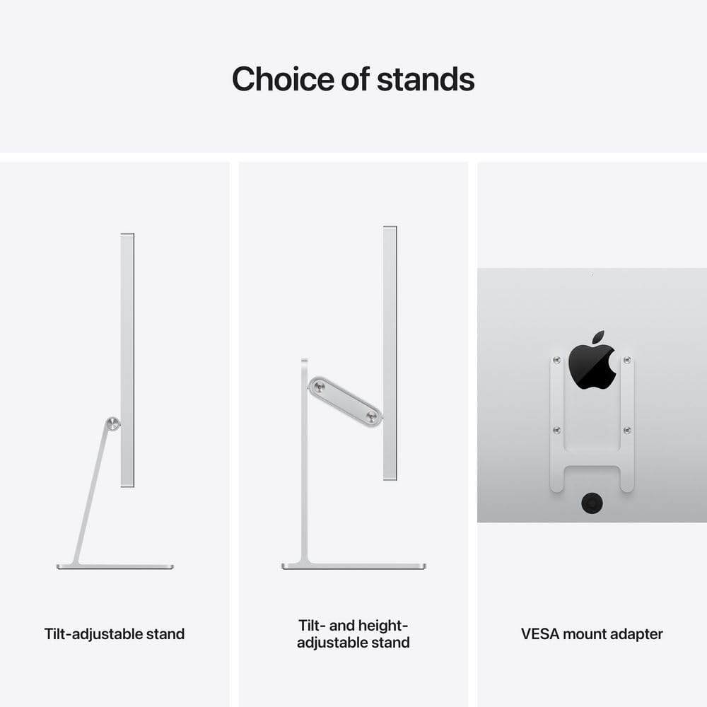 Apple Studio Display - Standard Glass - Tilt-Adjustable Stand ​​​​​​​