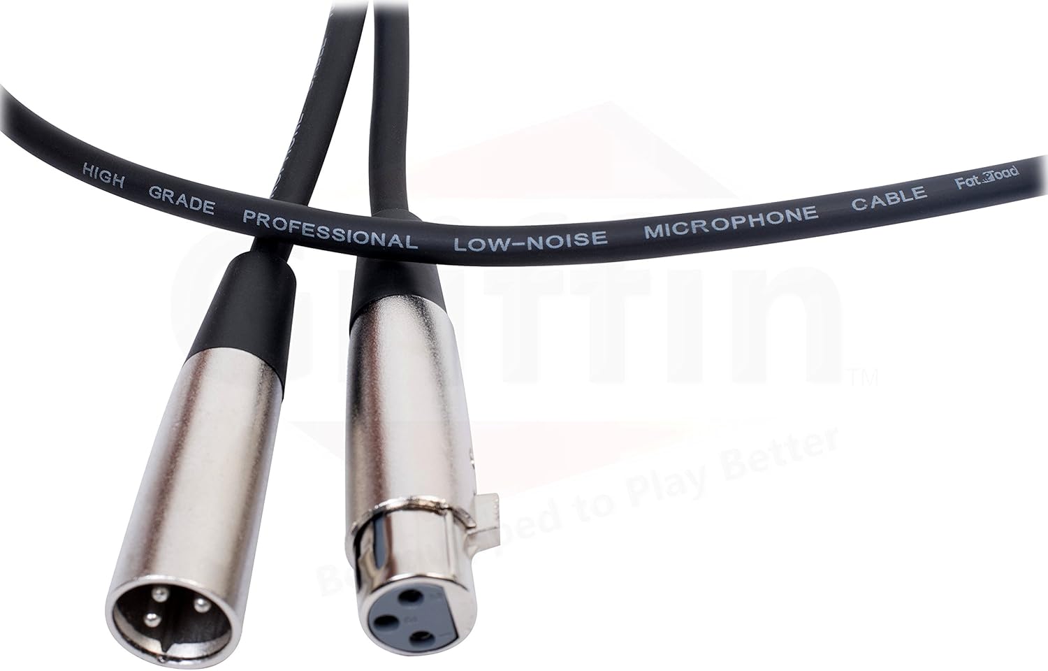 Fat Toad 20FT XLR Microphone Cables (ShieldedPRO X Series) 10-Pack – Audio Mic Patch Cords with Male to Female Connectors, Balanced for Studios